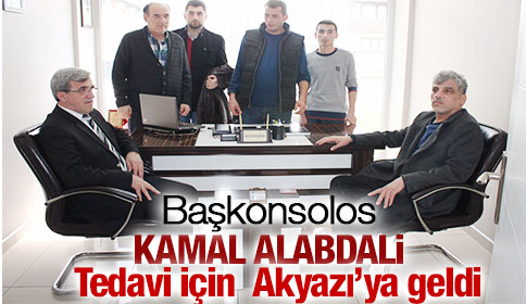 Başkonsolos Kamal Alabdali Tedavi İçin Akyazı’ya Geldi