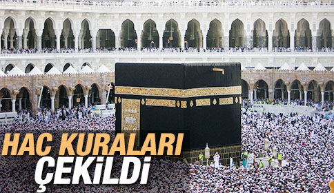 2015 Yılı Hac Kuraları Çekildi