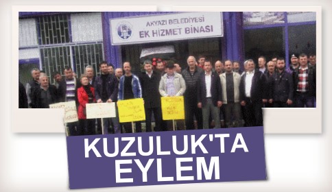 Eski Kuzuluk Belediyesi Binasının Önüne Siyah Çelenk Bırakıldı