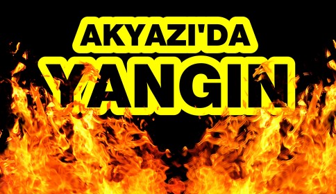 Akyazı Ömercikler Mahesinde Yangın