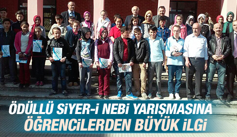 Ödüllü Siyer-İ Nebi Yarışmasına Öğrencilerden Büyük İlgi