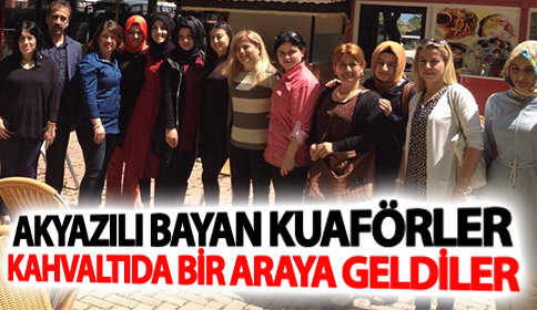Bayan Kuaförler Kahvaltıda Bir Araya Geldiler