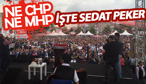 Kent Meydanında Sedat Peker izdihamı