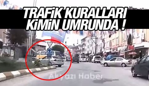 Trafik Kurarı Kimin Umurunda !!!