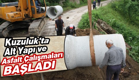 Kuzuluk Mahesi Teknik Hizmetler Tüm Hızıyla Sürüyor