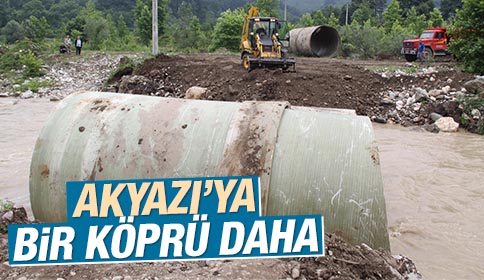 Akyazı Belediyesi’nden Yeni Bir Köprü Daha