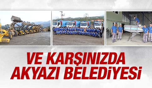 Akyazı Belediyesi Garaj Ve Bakım Atölyesinde Geniş Hizmet Alanı