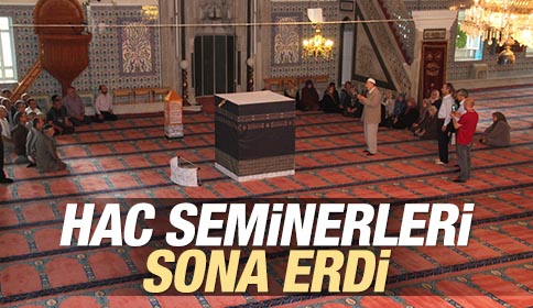 2015 Yılı  Hac Seminerleri  Sona Erdi