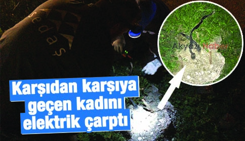 Yoldan Karşıya Geçerken Elektrik Çarptı