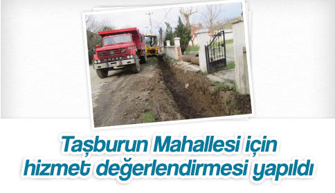 Taşburun Mahesi İçin Hizmet Değerlendirmesi 