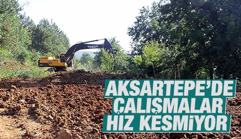 Aksartepe Canlanıyor Teknik Çalışmalar Hız Kesmiyor