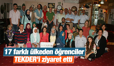 17 Yabancı Ülkeden Misafir Öğrenciler Tekder’de