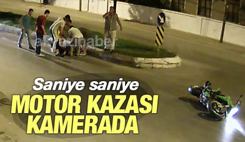 Saniye Saniye Motor Kazası