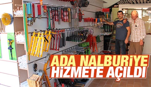 Ada Nalburiye Hizmete Açıldı