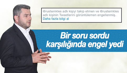 Keleş Cevap Vermek Yerine Engellemeyi Tercih Etti