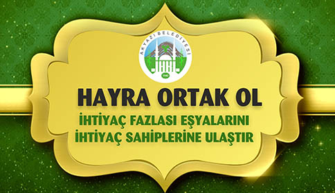 Hayra Ortak Ol !