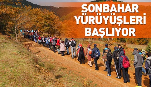 Sonbahar Yürüyüşleri Başlıyor