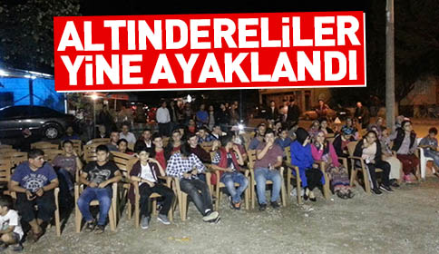 Altındereliler Yine Ayaklandı 