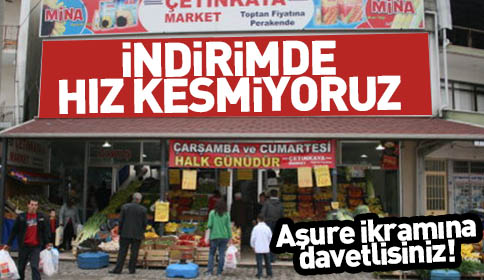 İndirimde Hız Kesmiyoruz 