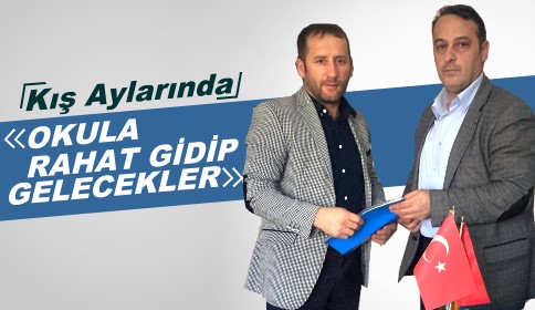 Öğrenci velisi muhtardan Servis Talep Etti.