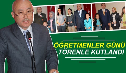 Öğretmenler Günü Törenle Kutlandı