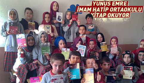 Yunus Emre İmam Hatip Ortaokulu Kitap Okuyor