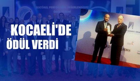 Z.ŞİNASİ BAYRAKTAR KOCAELİDE ÖDÜL VERDİ