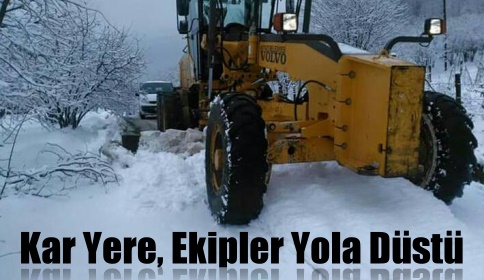 Kar Yere, Ekipler Yola Düştü 