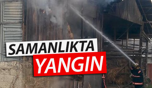 Samanlıkta Yangın