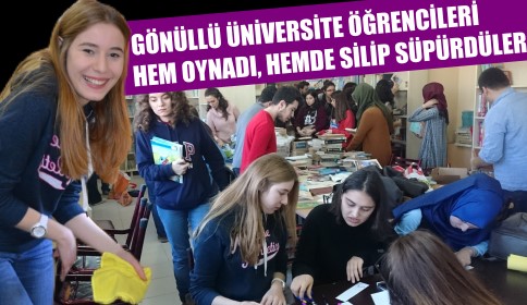 Gönüllü SAÜ öğrencilerinden Jest