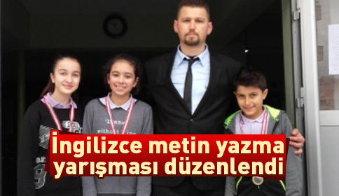 Madanoğlu Ortaokulu ingilizce Metin Yazma Yarışması Düzenledi