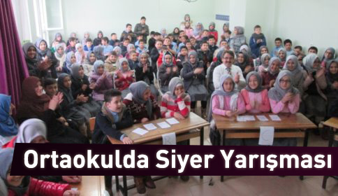 Ortaokulda Siyer Yarışması