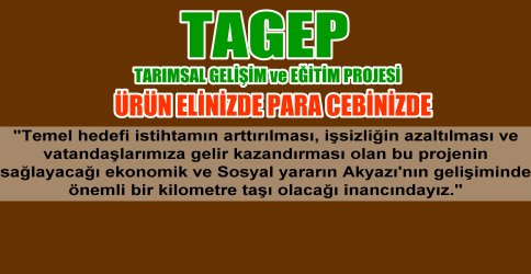 Tagep Arazileri Dağıtıldı