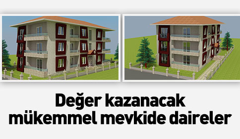 Değer Kazanacak Mükemmel Mevkide Satılık Daireler