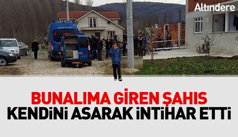 Bunalıma Girince Kendini Asarak İntihar Etti