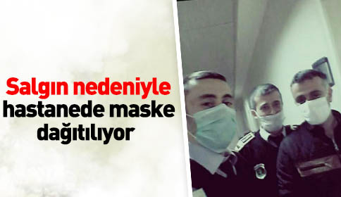 Salgın Nedeniyle Maske Dağıtılmaya Başlandı