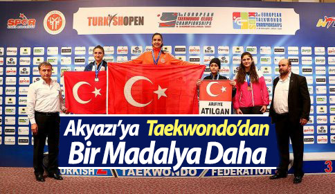 Akyazı ‘Ya Taekwondo‘Dan Bir Madalya Daha
