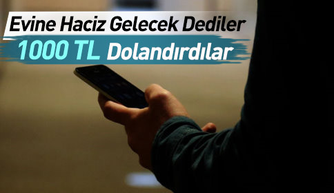 Telefonla 1000 TL Dolandırdılar