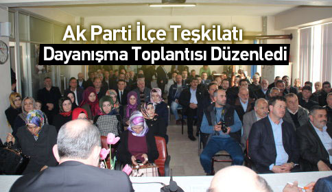 Ak Parti Akyazı İlçe Teşkilatı Danışma Toplantısını Gerçekleştirdi