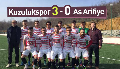 Kuzulukspor 3 - As Arifiye 0