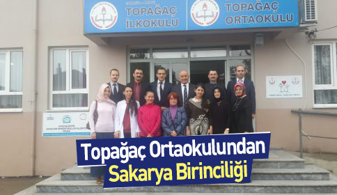 Topağaç Ortaokulu Güreşte Sakarya Birincisi Oldu