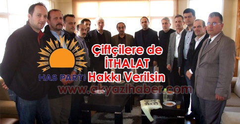 100 Hayvandan Aşağı İthalat Hakkı Yok