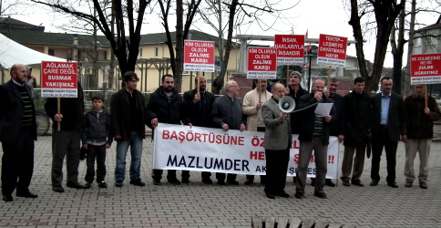 217. Başörtüsüne Özgürlük Basın Açıklaması