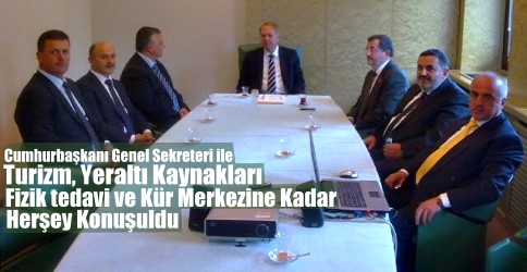 Mustafa İsen’e nezaket ziyareti.