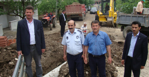 Kuzuluk Belediyesinden Menfez Çalışması