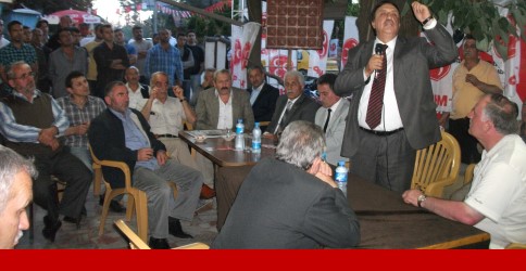 Enver TOÇOĞLU Küçücek’te Konuşma Yaptı