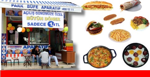 Park Büfe Aperatif Çarşı İçerisinde Açıldı