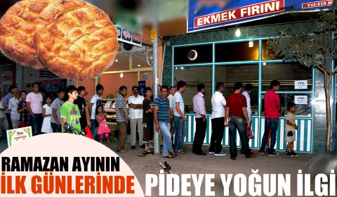 Ramazan Pidesine Yoğun Talep