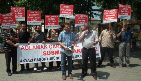 235. Başörtüsüne Özgürlük Basın Açıklaması