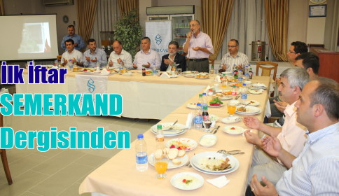 İlk İftar Semerkad Dergisinden 